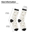 thumbnail image 2 of Sigee Vintage Stylized White Color for Premium Children's Socks Unisex School Kids Boys Girls,Soft and Comfy Kids' Socks, 2 of 5