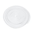 thumbnail image 1 of Protector de borde de puerta de coche, 32.8 pies en forma de U, borde de goma, protector de tira de sellado universal para coche, camión, ATV, barco, multifuncional, sin pegamento, PVC, hierro, blanco, 1 of 7