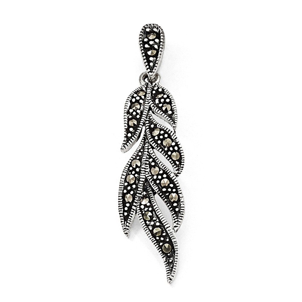 Roy Rose Jewelry Roy Rose Jewelry Sterling Silver Marcasite Pendant