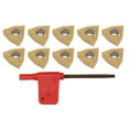 thumbnail image 4 of WNMGO804 Efficiently Designed Turning Insert Set Compatible with Lathes, 4 of 10