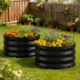 thumbnail image 2 of CloudRest Pro Raised Garden Bed, 23.2" x 11.8" Corrugated Metal Planter Box for Outdoor/Indoor Vegetable & Flower Growing, 2 of 8