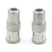THE CIMPLE CO - Coax Cable RG6 Compression Connectors - Push On Coaxial F Connector - 10 Pack