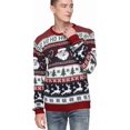 thumbnail image 4 of Chandail de Noël pour Hommes Rudolph Renne Vacances Festif Tricoté Cardigan Mignon Laid, 4 of 5