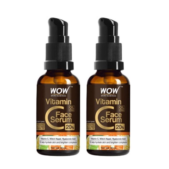 Wow Skin Science Set Of 2 Vitamin C Skin Clearing Serum Genuine 20%