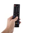 thumbnail image 1 of AKB73715601 Controle remoto, control remoto de tv accesorios de audio y video reemplazados 1 control pieza remoto negro akb73715601 controlador de repuesto controles remotos, 1 of 7