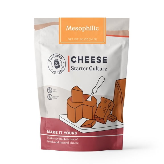 Cultures For Health Mesophilic Cheese Starter Culture, Make Your Own Cheese