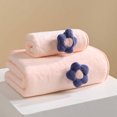 thumbnail image 1 of Descuentos Impresionantes, Toalla de terciopelo coral bordada con girasoles, absorbente y espesa, para lavado facial, para adultos, juego de toallas para limpieza del hogar y cabello seco Akmoler, 1 of 9