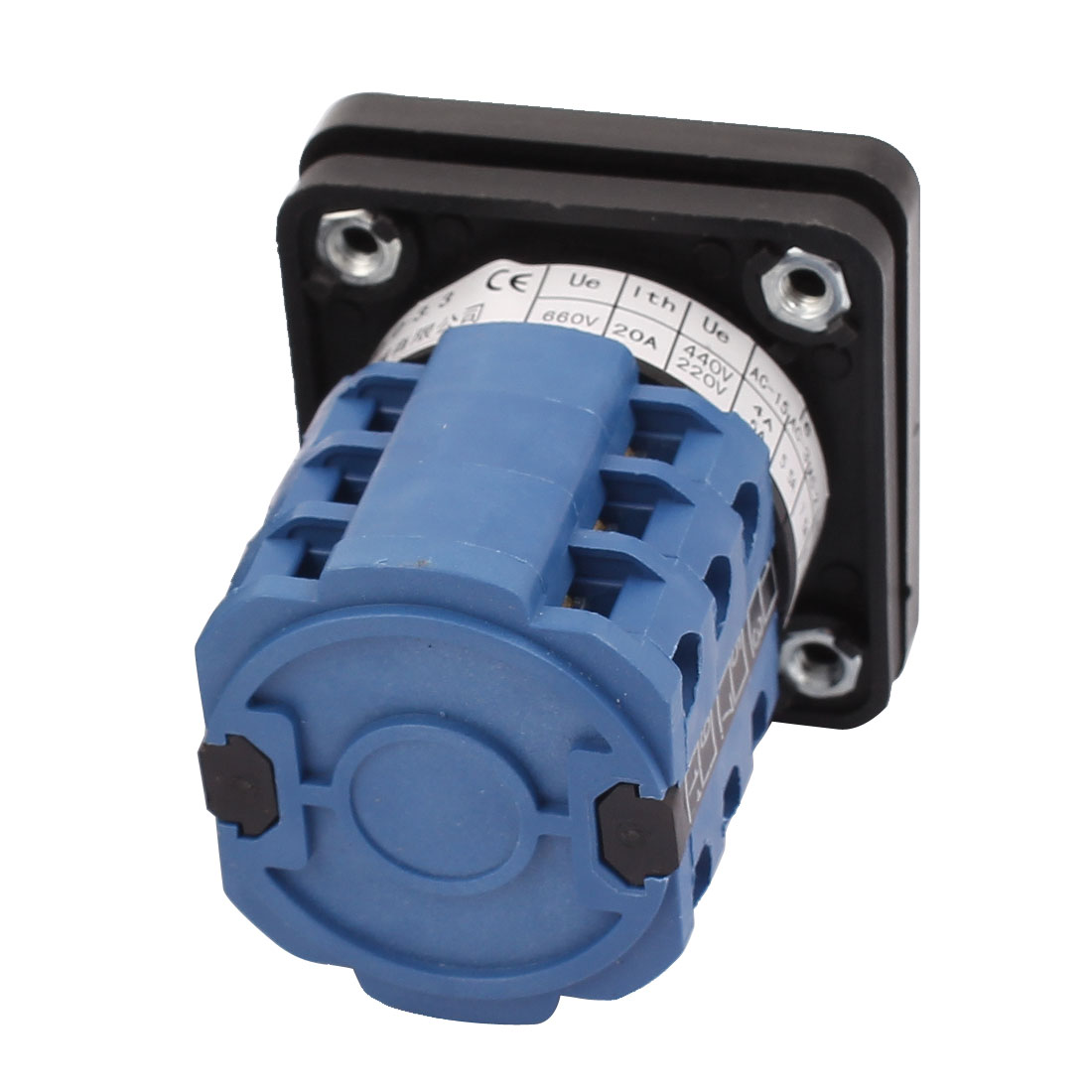 SZW2620 AC 660V 20A 4Position Panel Mounting Rotary Selector Switch Walmart Canada