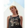 thumbnail image 2 of Christmas Dog Neon Design Tank Women -Image by Shutterstock, Female XX-Large, 2 of 4