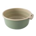 thumbnail image 2 of Kitchen Strainer Colander Bowl Set,6.7x3Inch 2 in 1 Colander Basket for Kitchen,Fruit Strainer Bowl,Vegetables Washing Bowl,Suitable for Washing Potatoes,Carrots,Spinach, 2 of 6