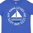 thumbnail image 4 of Inktastic My Nana Loves Me Sailboat Boys Boys Toddler T-Shirt, 4 of 5