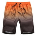 thumbnail image 1 of HAWEE Mens Swim Shorts Quick Dry Printed Short Swim Trunks with Pocket Swimwear Bathing Suits, 1 of 5