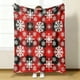 thumbnail image 1 of Christmas Throw Blanket Super Soft Flannel Fleece Plush Warm Bed Sofa Blanket for Winter Decor, Holiday Gift, Cozy Home Decorations, Couch Cover, Festive Bedding Accessory, 1 of 6