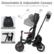 QPlay Tricycle Stroller Comfo Max 8-in-1 Foldable Toddler with Adjustable Handle for 10 Months to 6 Years Old