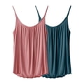 thumbnail image 4 of Mlzmgr 2 Pack Womens Sleep Tank Tops Sleeveless Crewneck Tanks Summer Lounge Homewear Comfy Tops for Women, 4 of 4
