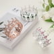 thumbnail image 5 of Uxcell Mini Toppers de Corona para Pastel, Tiara de Reina Princesa Pequeña con Cristal para Decoración de Pastel de Cumpleaños, Plata/Rosa, 5 of 6