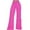 Hot Pink, variant on Lovskoo 2024 Women's Full Length Cotton and Linen Pants Fashion Spring and Summer Versatile Elastic Waist Solid Color Wide Leg Pants Black
