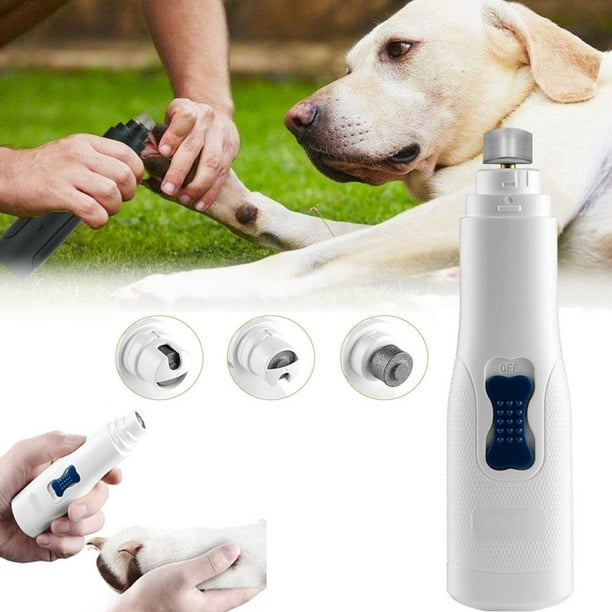 Dog Grooming Trimmer Nail Grinder Clipper Battery Powered Pet