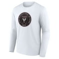 thumbnail image 2 of Men's Luis Su-rez White Inter Miami CF Team Authentic Player Name & Number Long Sleeve T-Shirt, 2 of 3