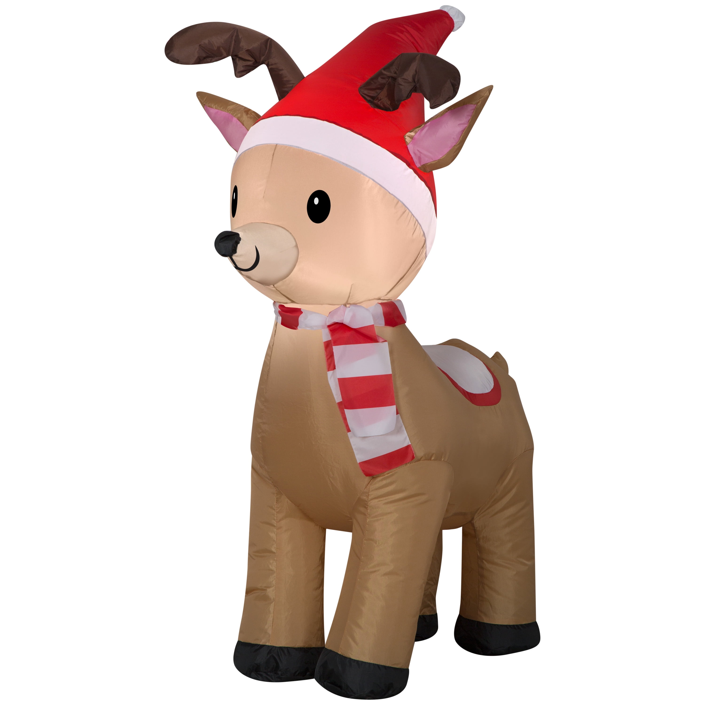 Christmas Reindeer Airblown Inflatable, 3.5' Outdoor Lighted Yard