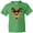 Kelly Green, variant on Inktastic Cute Girl Reindeer with Buffalo Plaid Bow Youth T-Shirt