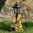 thumbnail image 3 of Garden Statues, Garden Sculptures & Statues Outdoor, Yard Decor Housewarming Gifts for Patio, Yard, Balcony Decorations (Rabbit), 3 of 6