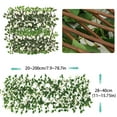 thumbnail image 5 of Lieonvis Artificial Leaf Fence Expandable Faux Leaf Privacy Fence Realistic Leaf Screen Hedge Grass Decorative Backdrop for Garden Patio Yard Balcony Home Decoration, 5 of 10