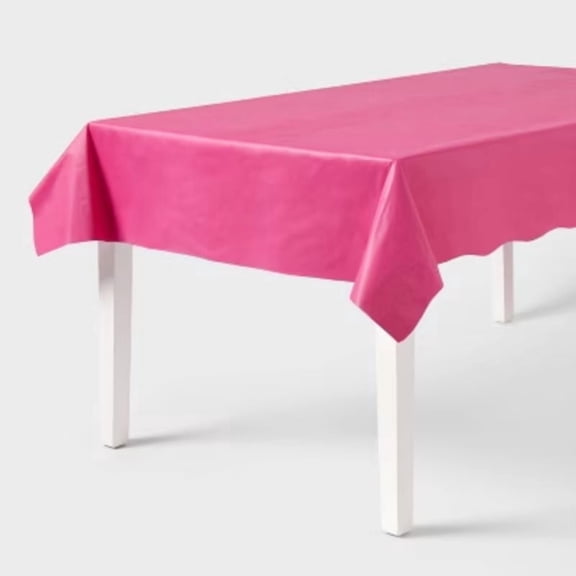 Hot Pink Rectangular Table Cover - Spritz