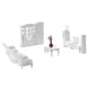 thumbnail image 2 of 1/25 de muebles de sofá modelo de Kits de construcción adornos de bricolaje, 2 of 6
