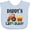 AE-Light Blue, variant on Inktastic Daddy Farm Buddy Cute Tractor Boys or Girls Baby Bib