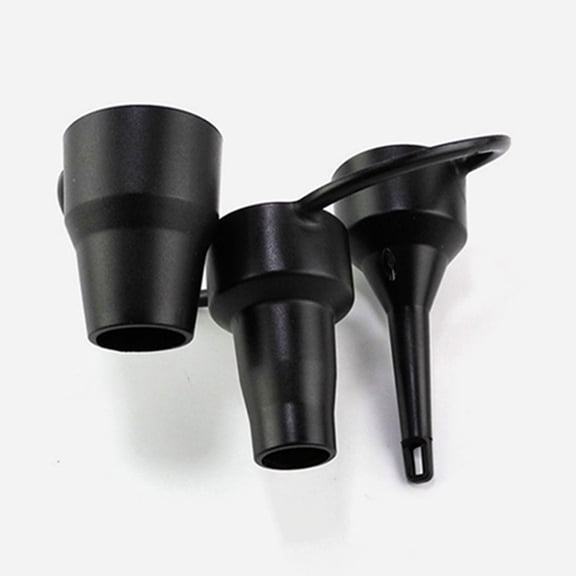 FOMIYES 5Sets Replacement Air Bed Nozzles Black Plastic Nozzles for Air Mattress Pumps