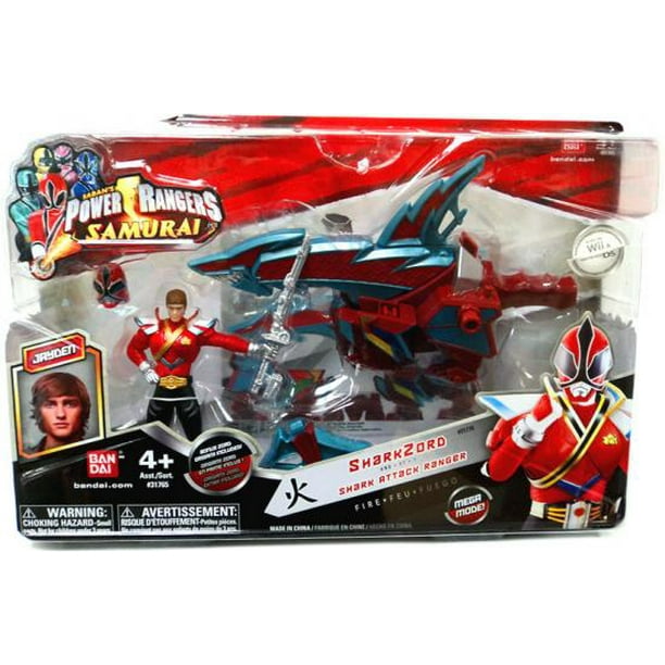 Sharkzord Amp Shark Attack Ranger Jayden Action Figure Fire