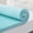 Cyan, variant on BDEUS 2 inch Gel Cooling Memory Foam Mattress Topper, Memory Foam Egg Crate Mattress Topper, CertiPUR-US Certified, Twin Size