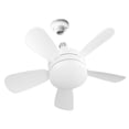 thumbnail image 1 of Ventilador de techo pequeño Wdftyju Con luz LED y 3 velocidades para pasillo de dormitorio 50W, 1 of 7