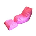thumbnail image 2 of Boscoman Vinyl Bean bag Lounger with Footrest, 2 of 2