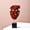 High Spirits, variant on Smile - Handcrafted Statues Resin Abstract Sculpture for Home Decor Modern,African Art Tribal Figurines Decorations Items Accents Influencer Picks for Bookshelf,TV Stand,Living Room,Nightstand
