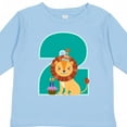 thumbnail image 4 of Inktastic 2nd Birthday Jungle Theme Boys or Girls Long Sleeve Toddler T-Shirt, 4 of 5
