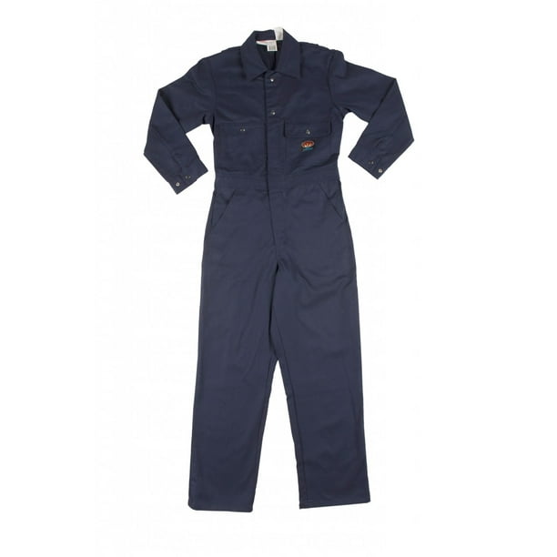 Rasco FR Navy Heavyweight Twill Coveralls