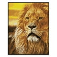 thumbnail image 2 of Diamond Dotz Lord of the Serengeti - Pre-Framed Kit Lion Diamond Painting Kits for Adults - Diamond Art Kits a Relaxing Creative Craft Kit with Dotz Gems 13.7"x17.7", 2 of 5