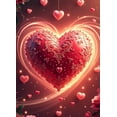 thumbnail image 4 of LUUFILx Romantic Heart Lights Backdrop Banner Valentine Decoration for Weddings Photo Shoot Party Supplies Festive Occasion Background Celebrations, 4 of 8