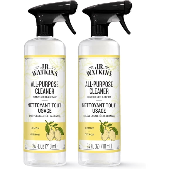 JR Watkins All Purpose Cleaner Lemon 24floz - 2pk