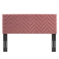 thumbnail image 2 of Modway Mercy Chevron Tufted Performance Velvet Full/Queen Headboard, Multiple Colors, 2 of 6