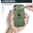 thumbnail image 4 of Ancove for iPhone 14 Rugged Case,[Compatible with Mag Safe] Magnetic Ring Holder Kickstand Shockproof Military Grade Drop Protection Phone Cover Case for Apple iPhone 14,Olivegreen, 4 of 6
