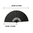 thumbnail image 3 of Fans for Line Dancing Boots on The Ground Hand Fans Large Clacking Fans for Line Dancing Glitter Solid Color Fan Martial Arts and Dance Props Festival Hand Fans for Concert Party Festival Home Decor, 3 of 4