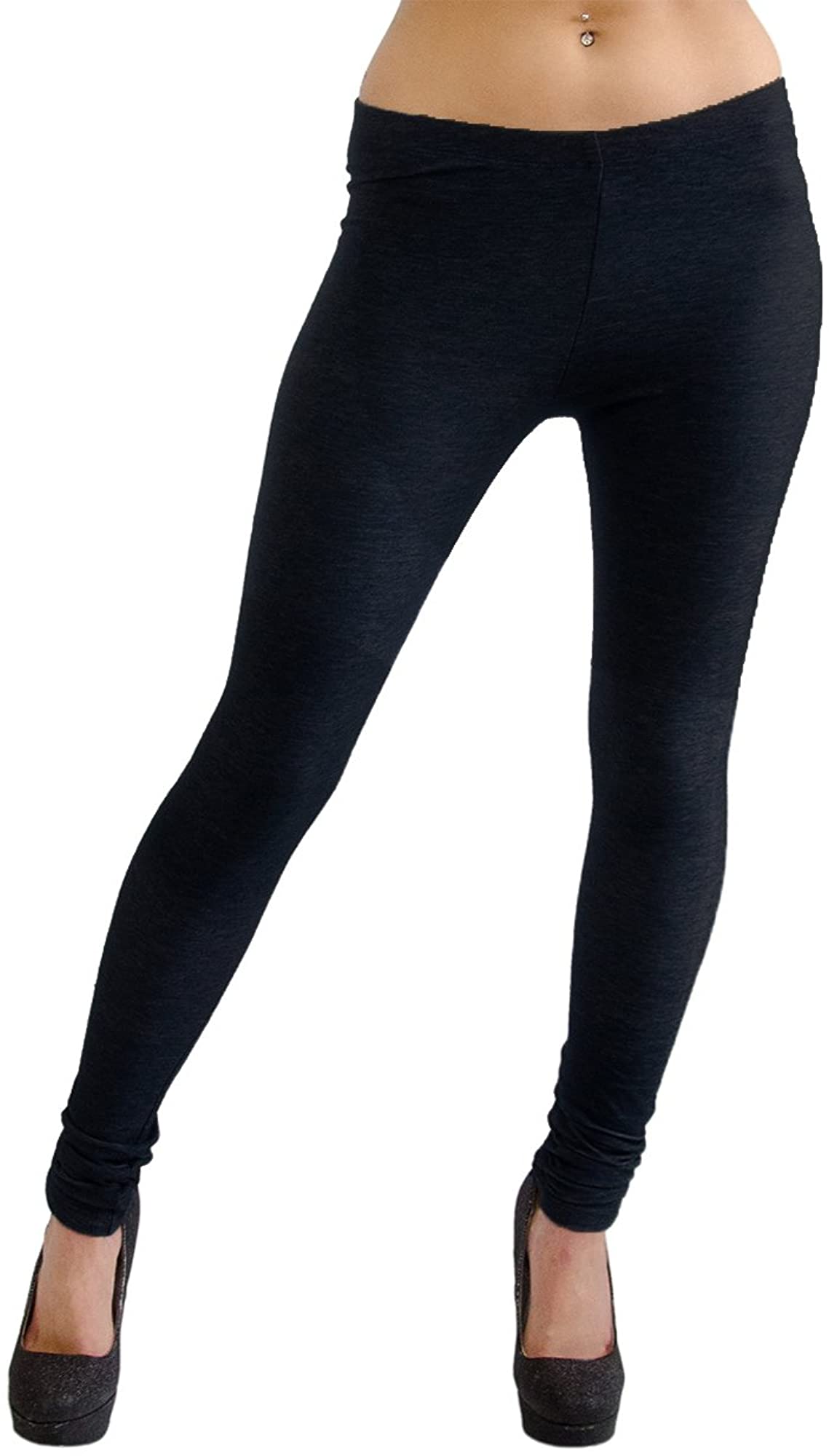 Vivians Fashions Long Leggings - Knit 