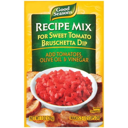 Good Seasons Dip Mix Bruschetta