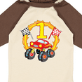 thumbnail image 4 of Inktastic Monster Truck 1st Birthday Boys or Girls Long Sleeve Baby Bodysuit, 4 of 5