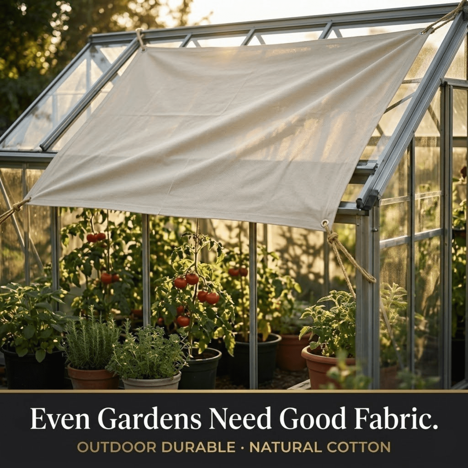 Sedona Designz 60" Wide Cotton Duck Canvas Fabric - Heavy Weight 10oz Durable 100% Cotton (Natural, 2 Yards)