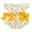Yellow, variant on Rovasas Baby Girls Rompers Flower/Fruits Print Round Neck Infant Bodysuits