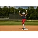 thumbnail image 4 of Pantalones de softball Mizuno para niñas, con cinturón, talle bajo, talla XL, rojo, 4 of 5